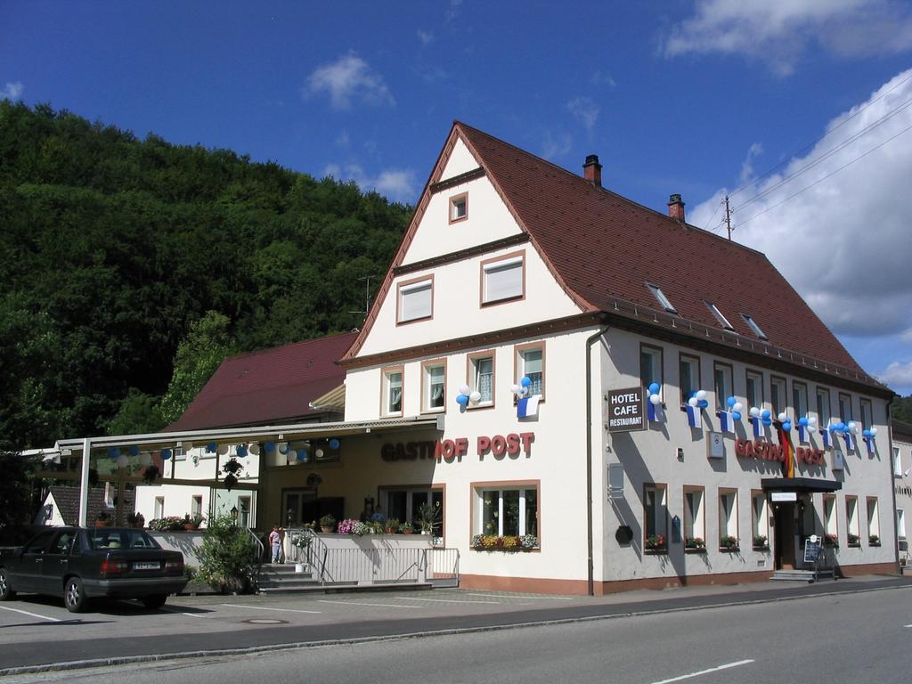 Gasthof zur Post Zwiefalten Exterior foto